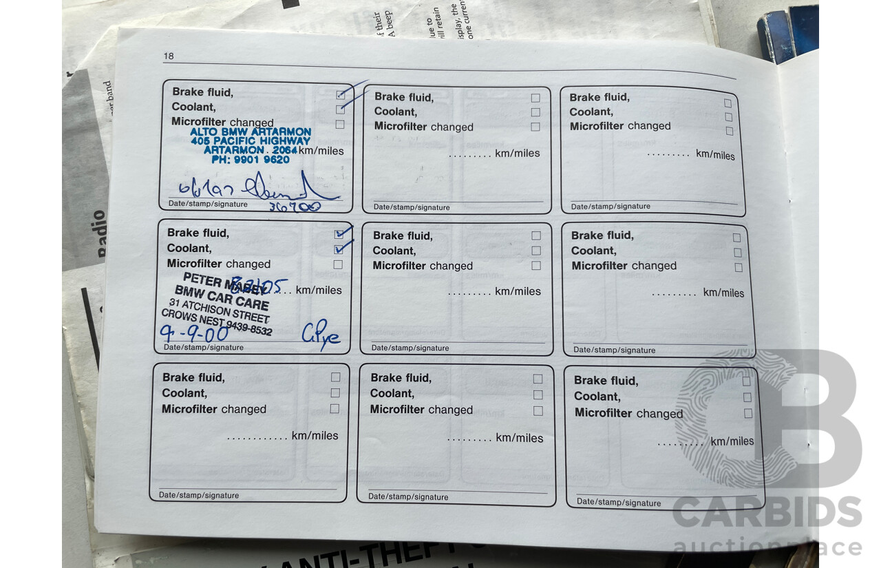 5/1994 Bmw 525i  4d Sedan Grey 2.5L