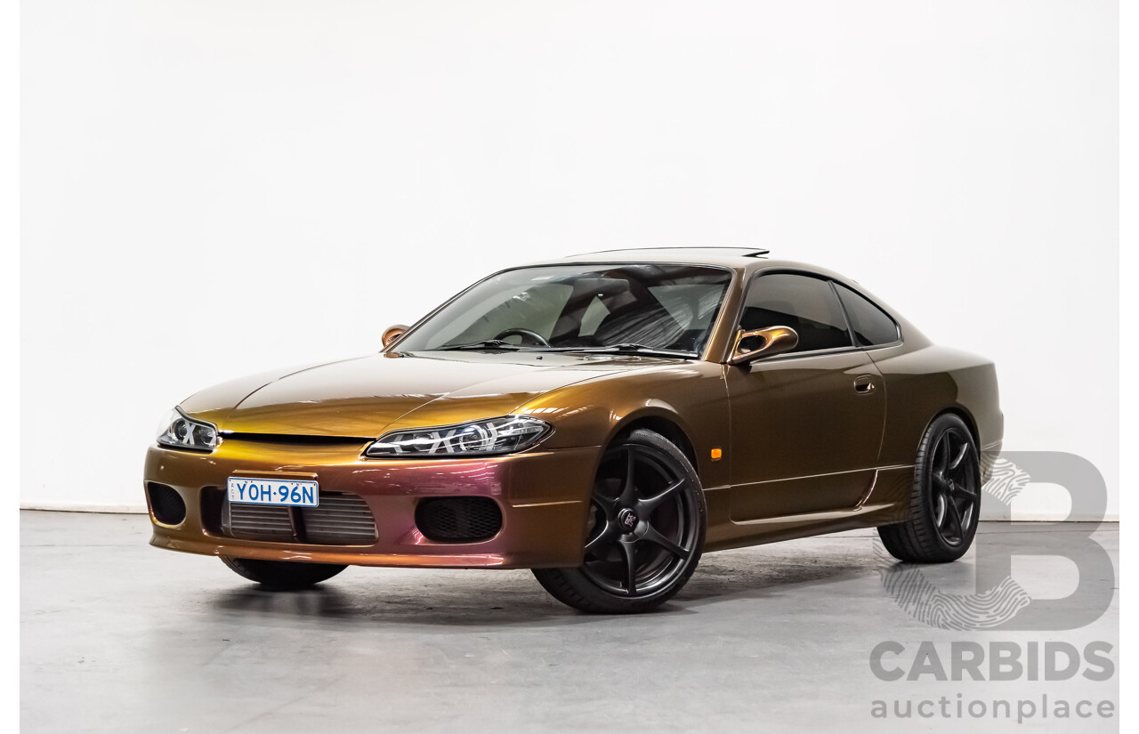 1/2002 Nissan 200 SX SPEC R S15 2d Coupe Chameleon Red-Gold SR20DET 2.0L Turbo