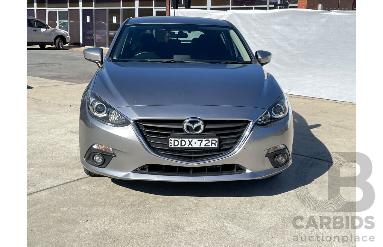 12/2015 Mazda Mazda3 SP25 BM MY15 5d Hatchback Silver 2.5L