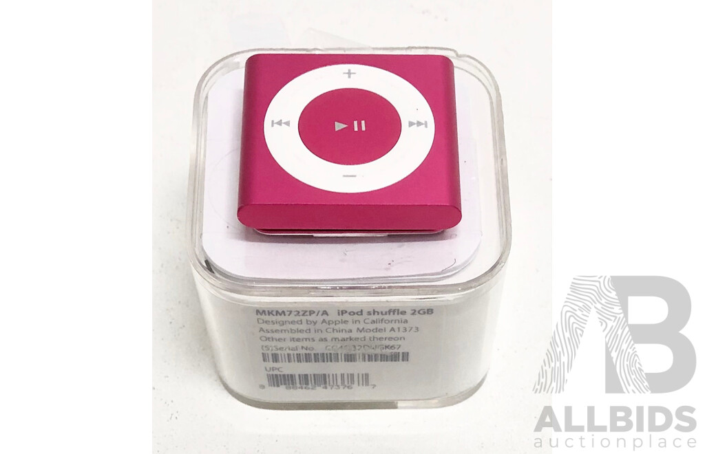 Apple (A1373) 2GB iPod Shuffle 4th Gen