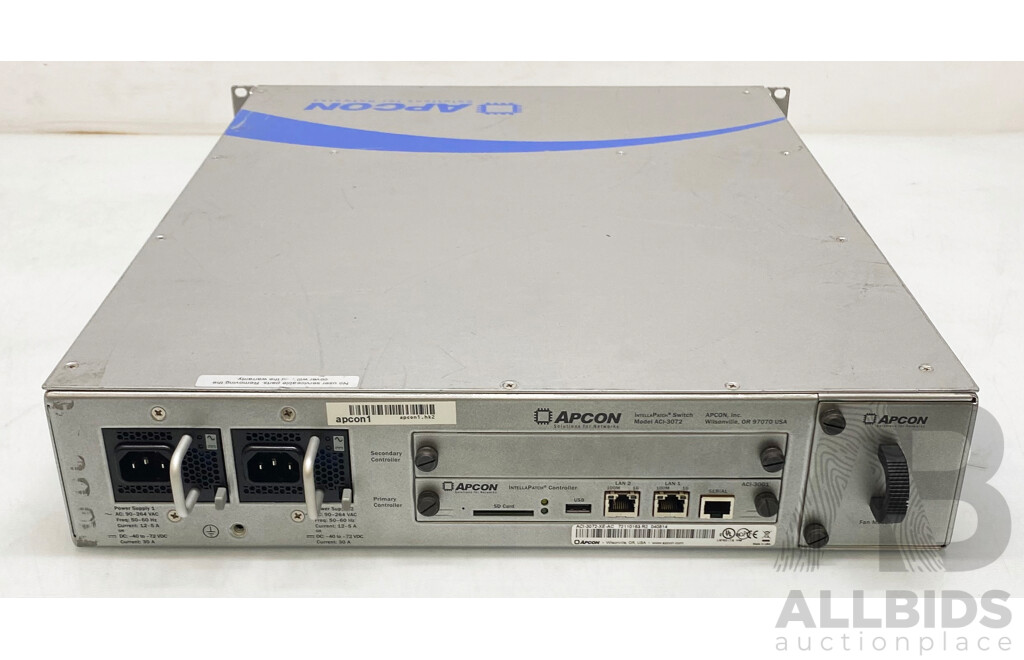 Apcon (ACI-3072-XE) Intellapatch - Lot 1508059 | ALLBIDS