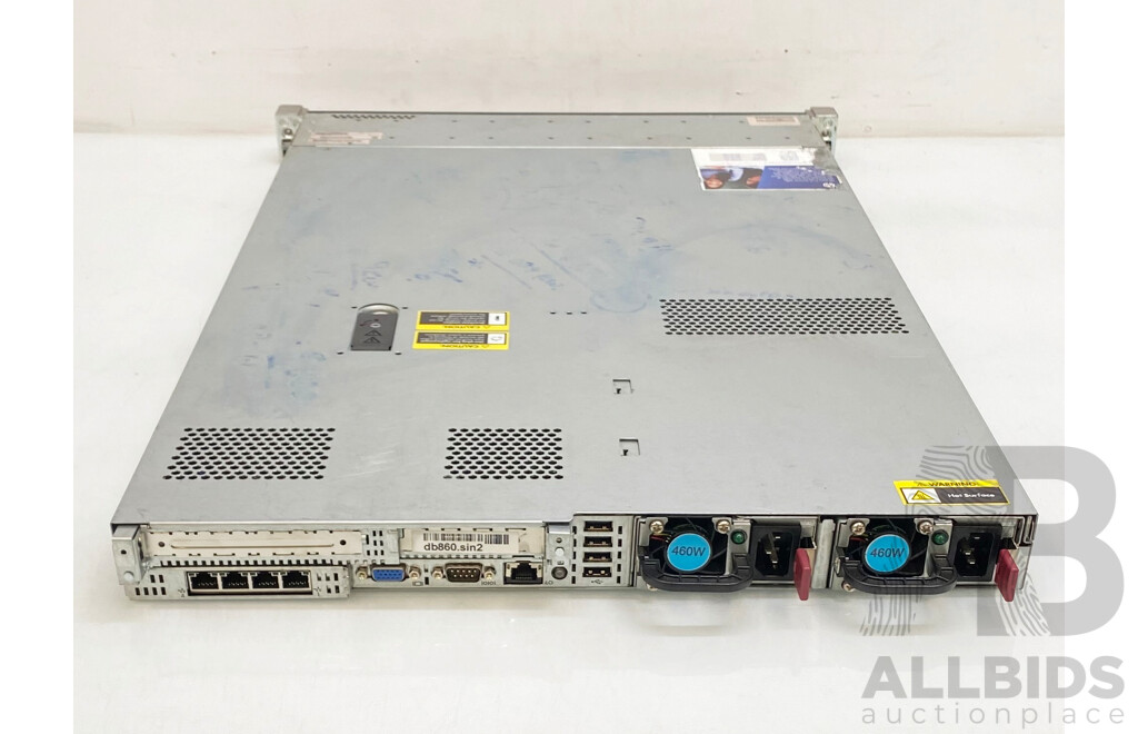 HP ProLiant DL360p Gen8 Dual Intel Xeon (E5-2630) 2.30GHz-2.80GHz 6-Core CPU 1RU Server W/ 32GB DDR3