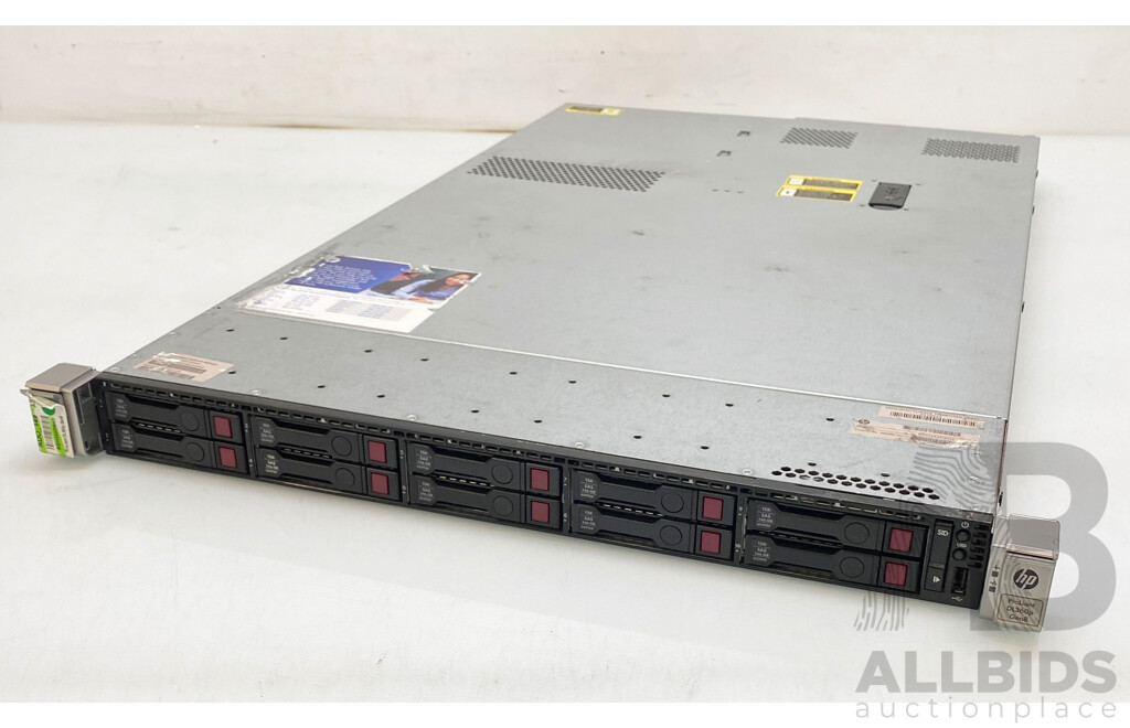 HP ProLiant DL360p Gen8 Dual Intel Xeon (E5-2630) 2.30GHz-2.80GHz 6-Core CPU 1RU Server W/ 32GB DDR3