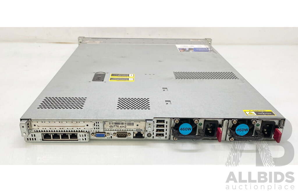 HP ProLiant DL360p Gen8 Dual Intel Xeon (E5-2630) 2.30GHz-2.80GHz 6-Core CPU 1RU Server W/ 32GB DDR3