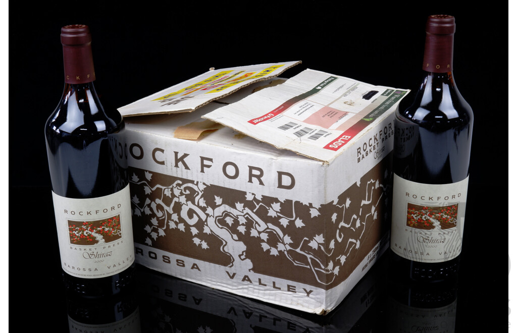 2000 Rockford Basket Press Shiraz - Barossa Valley - 750ml - Quantity of 6