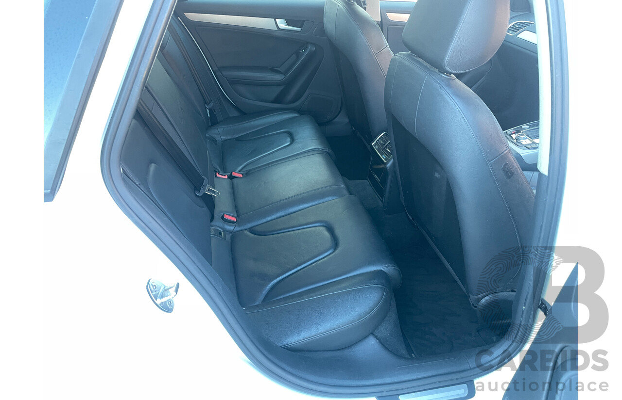 5/2012 Audi A4 1.8 TFSI Avant B8 (8K) MY12 4d Wagon White 1.8L