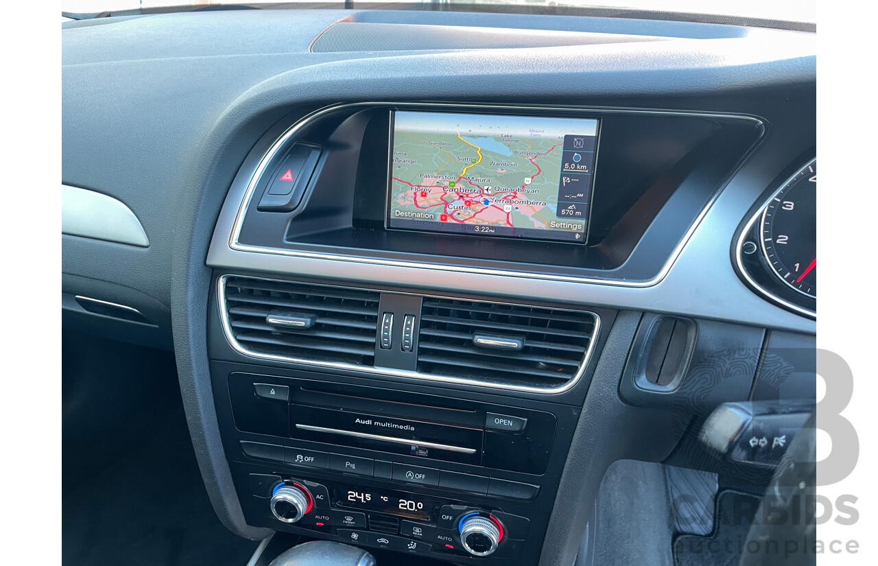 5/2012 Audi A4 1.8 TFSI Avant B8 (8K) MY12 4d Wagon White 1.8L