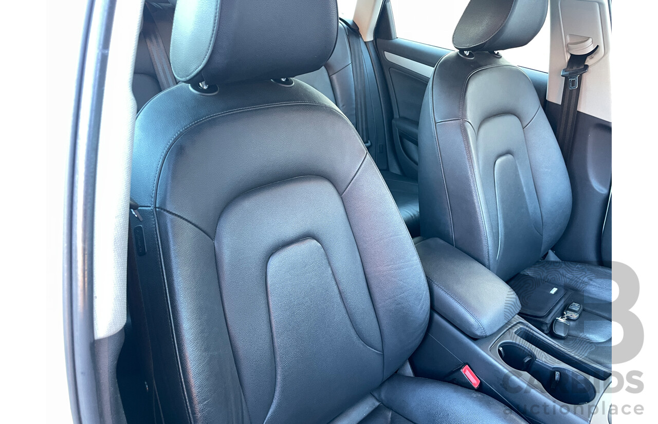 5/2012 Audi A4 1.8 TFSI Avant B8 (8K) MY12 4d Wagon White 1.8L