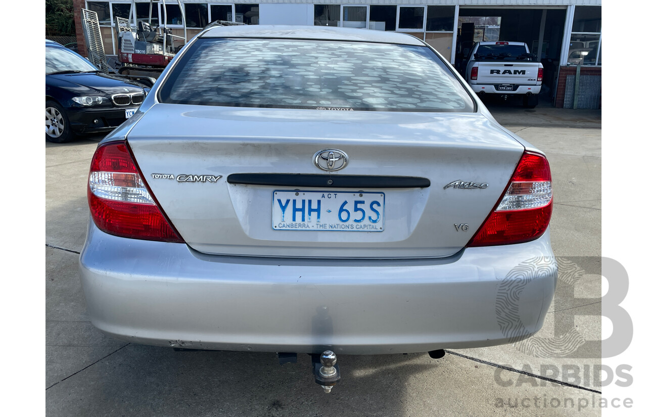 8/2003 Toyota Camry Altise MCV36R 4d Sedan Silver 3.0L