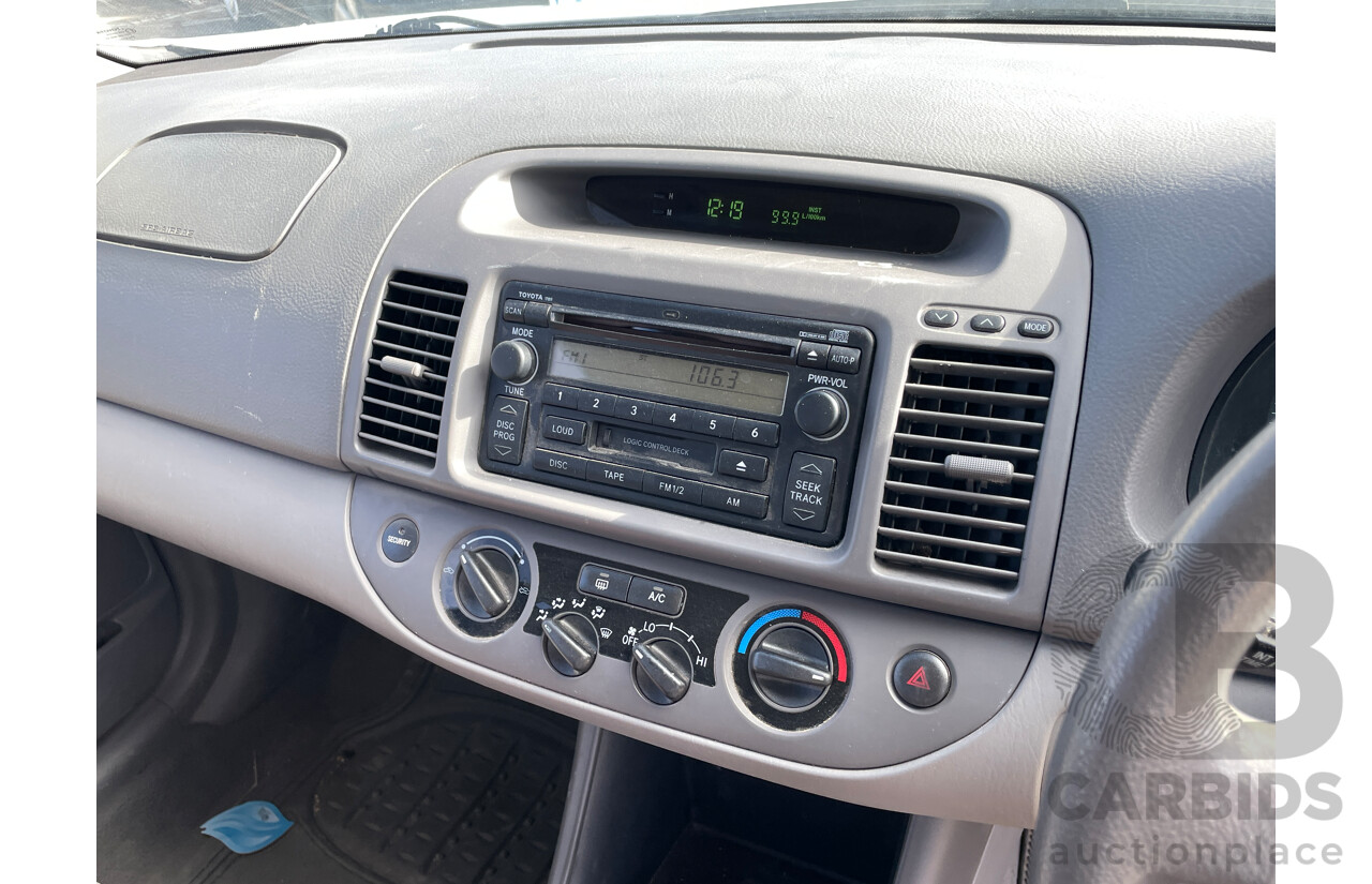 8/2003 Toyota Camry Altise MCV36R 4d Sedan Silver 3.0L