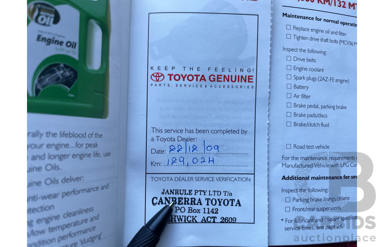 8/2003 Toyota Camry Altise MCV36R 4d Sedan Silver 3.0L