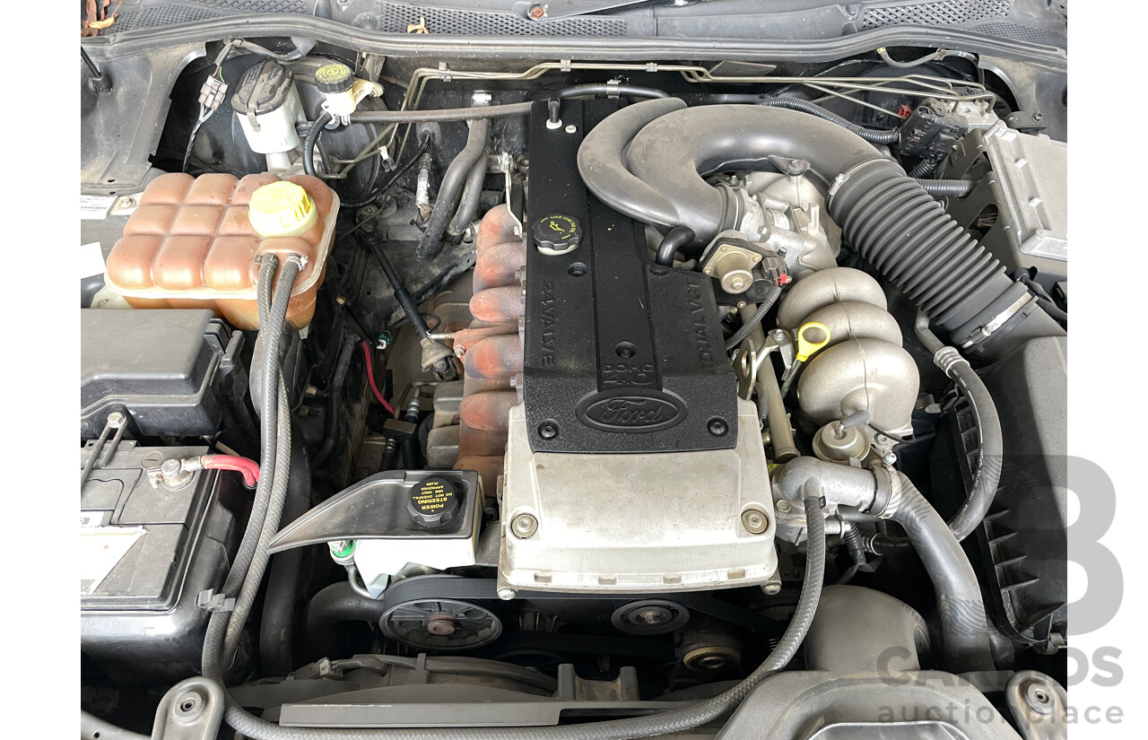 7/2003 Ford Falcon XR6 BA Utility Black 4.0L