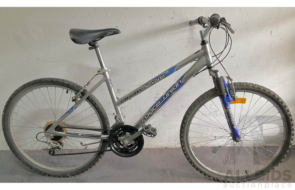 Nevada Royce Union, 18 Inch Aluminium Frame Mountain Bikes, Lot of Two