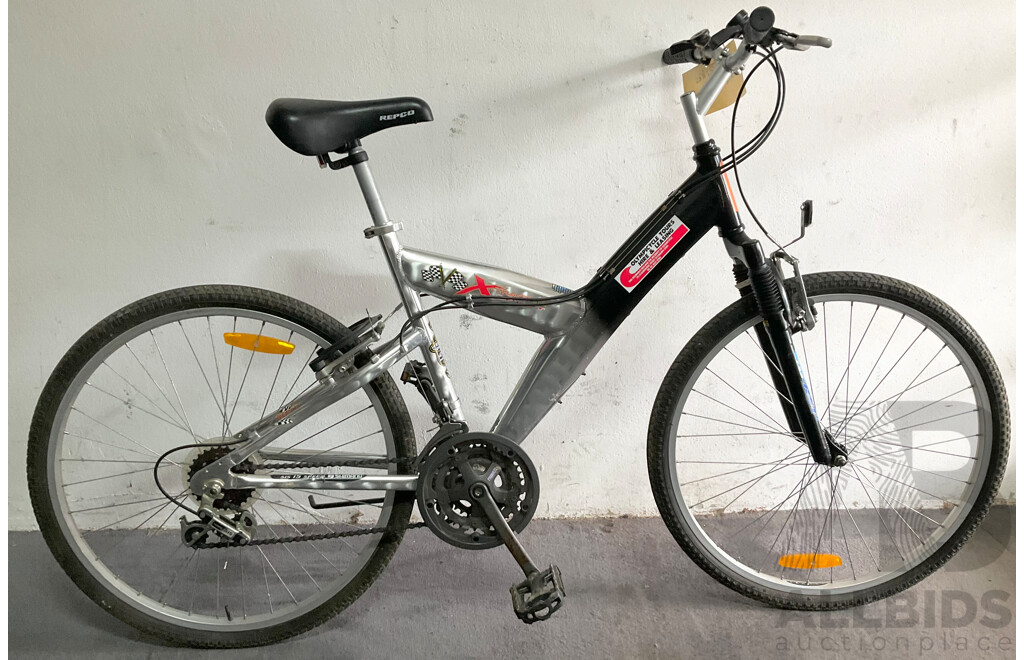 Repco X Tractor, 16 Inch Aluminium Y Frame Unisex Mountain Bike