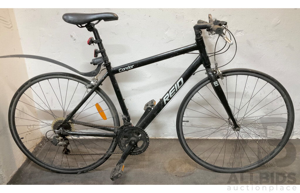 Reid Condor, 18 Inch Aluminium Frame, Men's Flatbar Road Bike