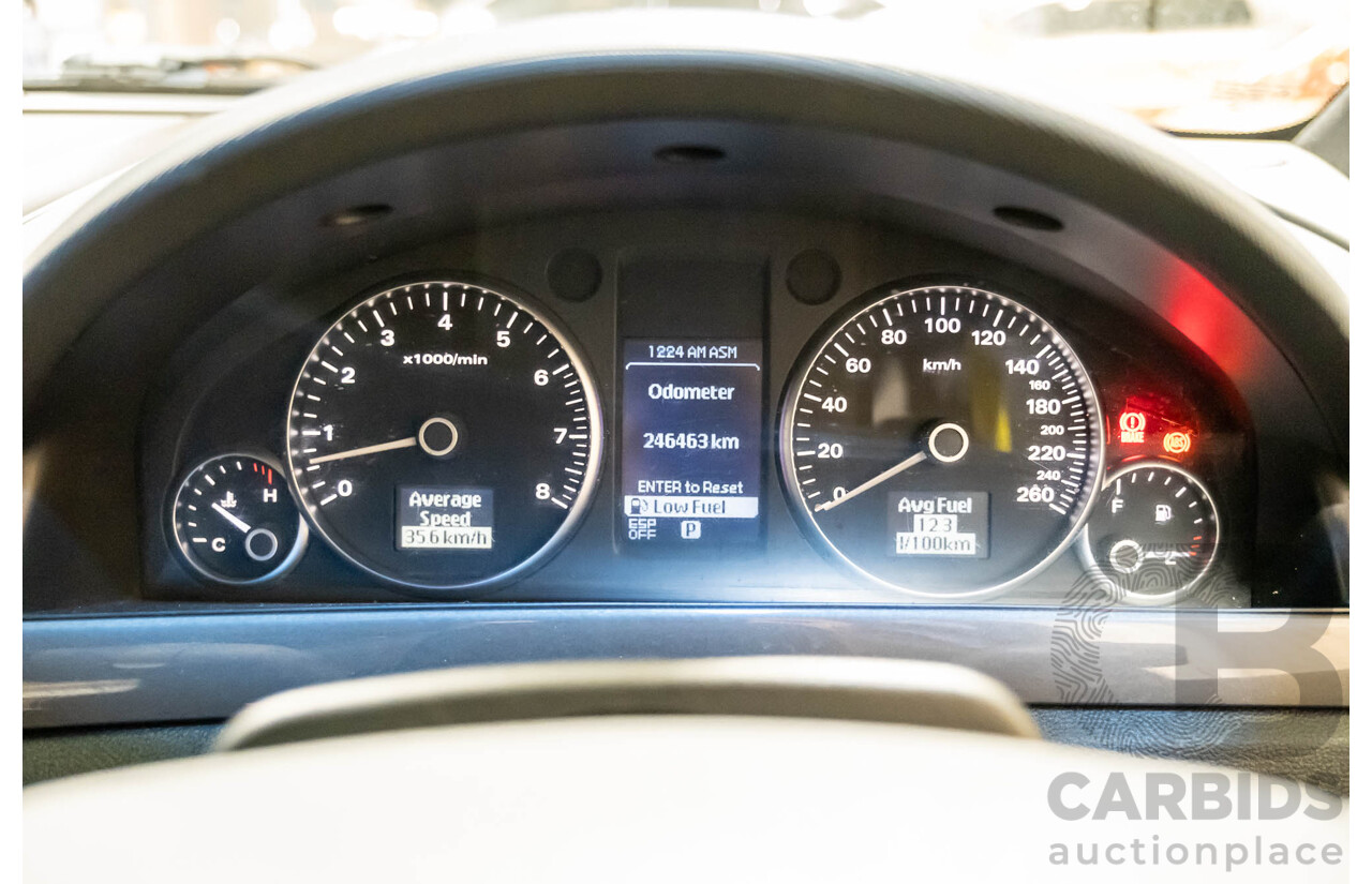 4/2007 Holden Calais V VE 4d Sedan White V6 3.6L