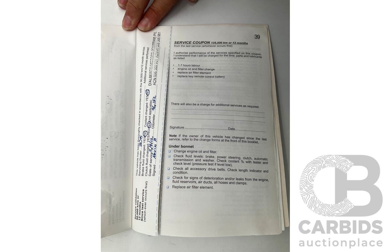 4/2007 Holden Calais V VE 4d Sedan White V6 3.6L