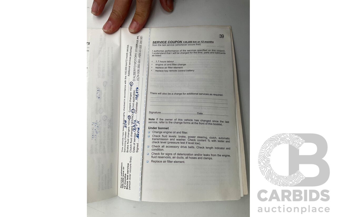 4/2007 Holden Calais V VE 4d Sedan White V6 3.6L