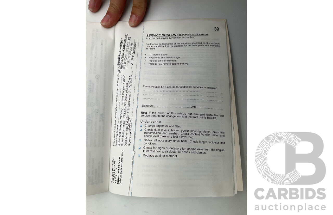 4/2007 Holden Calais V VE 4d Sedan White V6 3.6L