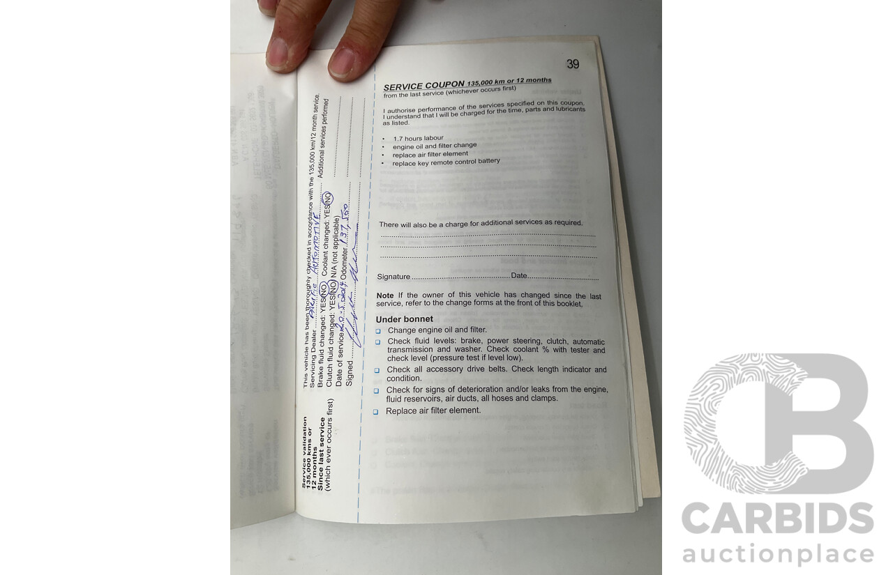 4/2007 Holden Calais V VE 4d Sedan White V6 3.6L