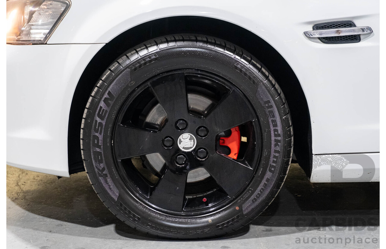 4/2007 Holden Calais V VE 4d Sedan White V6 3.6L