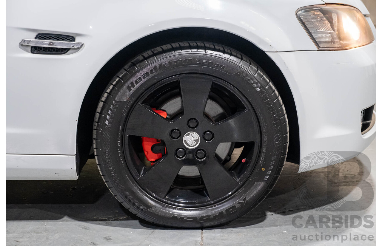 4/2007 Holden Calais V VE 4d Sedan White V6 3.6L