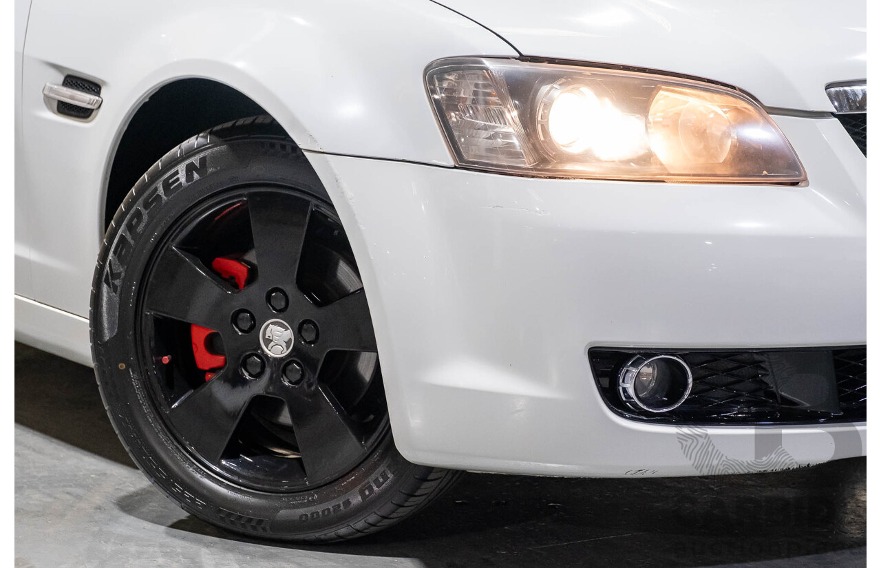 4/2007 Holden Calais V VE 4d Sedan White V6 3.6L