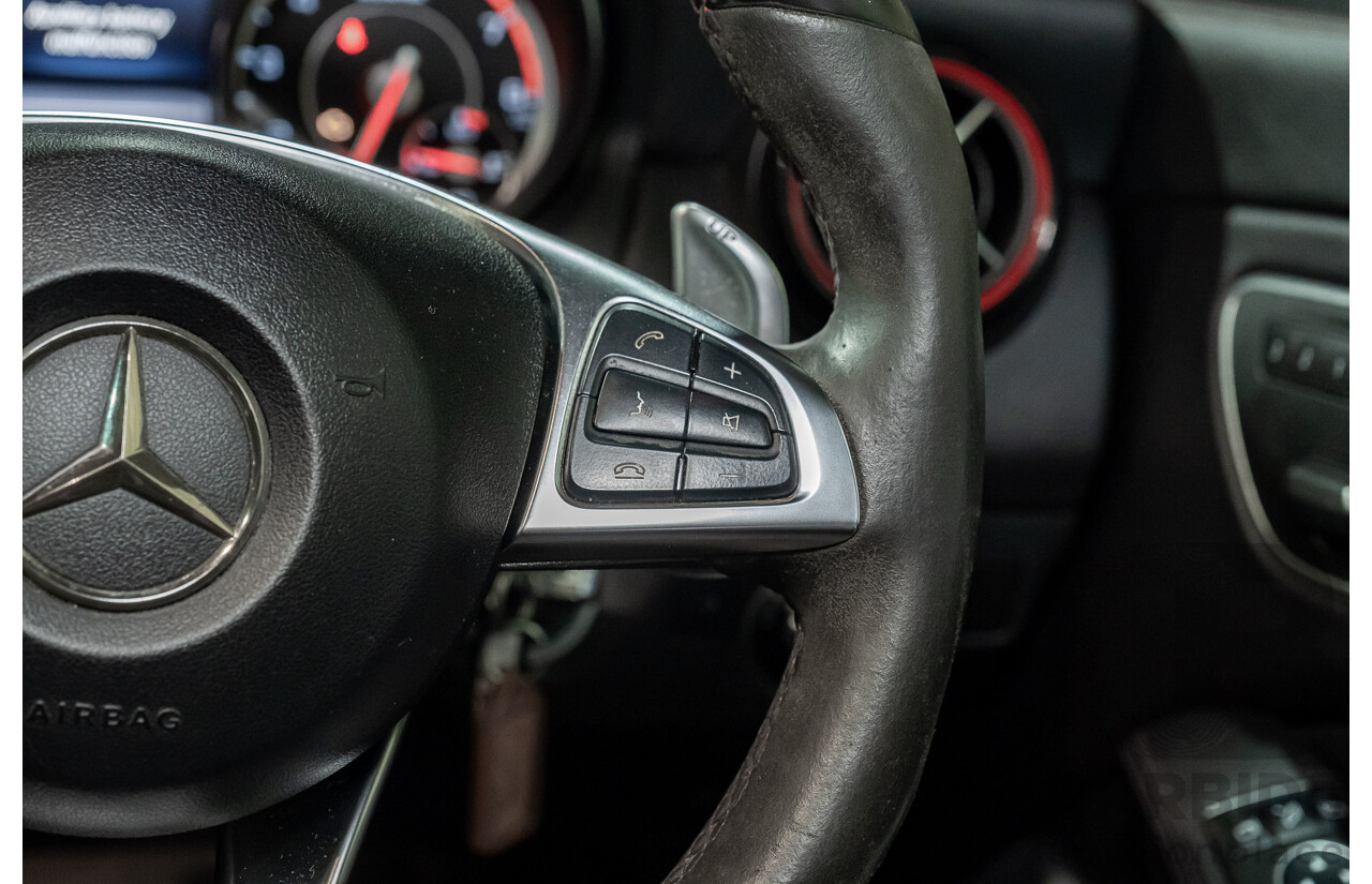 6/2015 Mercedes-Benz CLA 45 AMG 117 MY15 4d Coupe Silver 2.0L