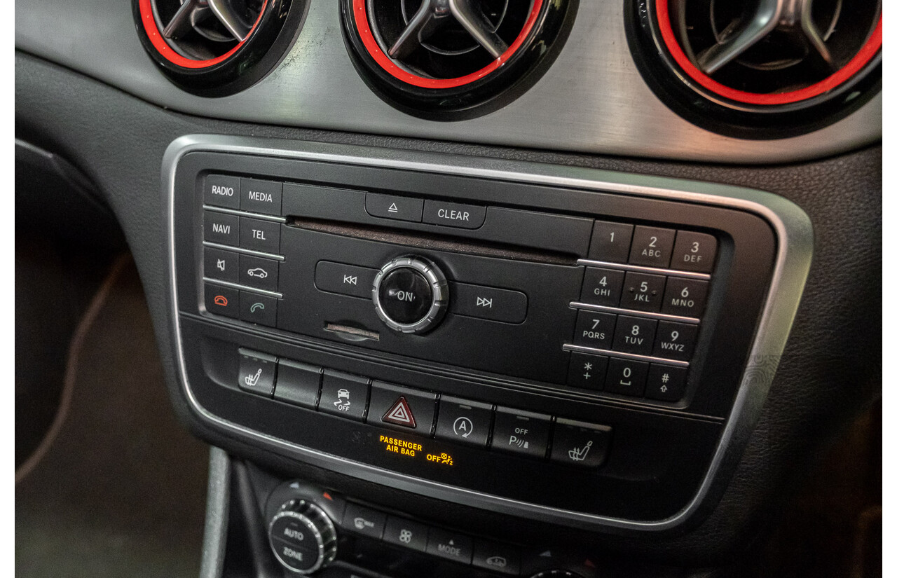 6/2015 Mercedes-Benz CLA 45 AMG 117 MY15 4d Coupe Silver 2.0L