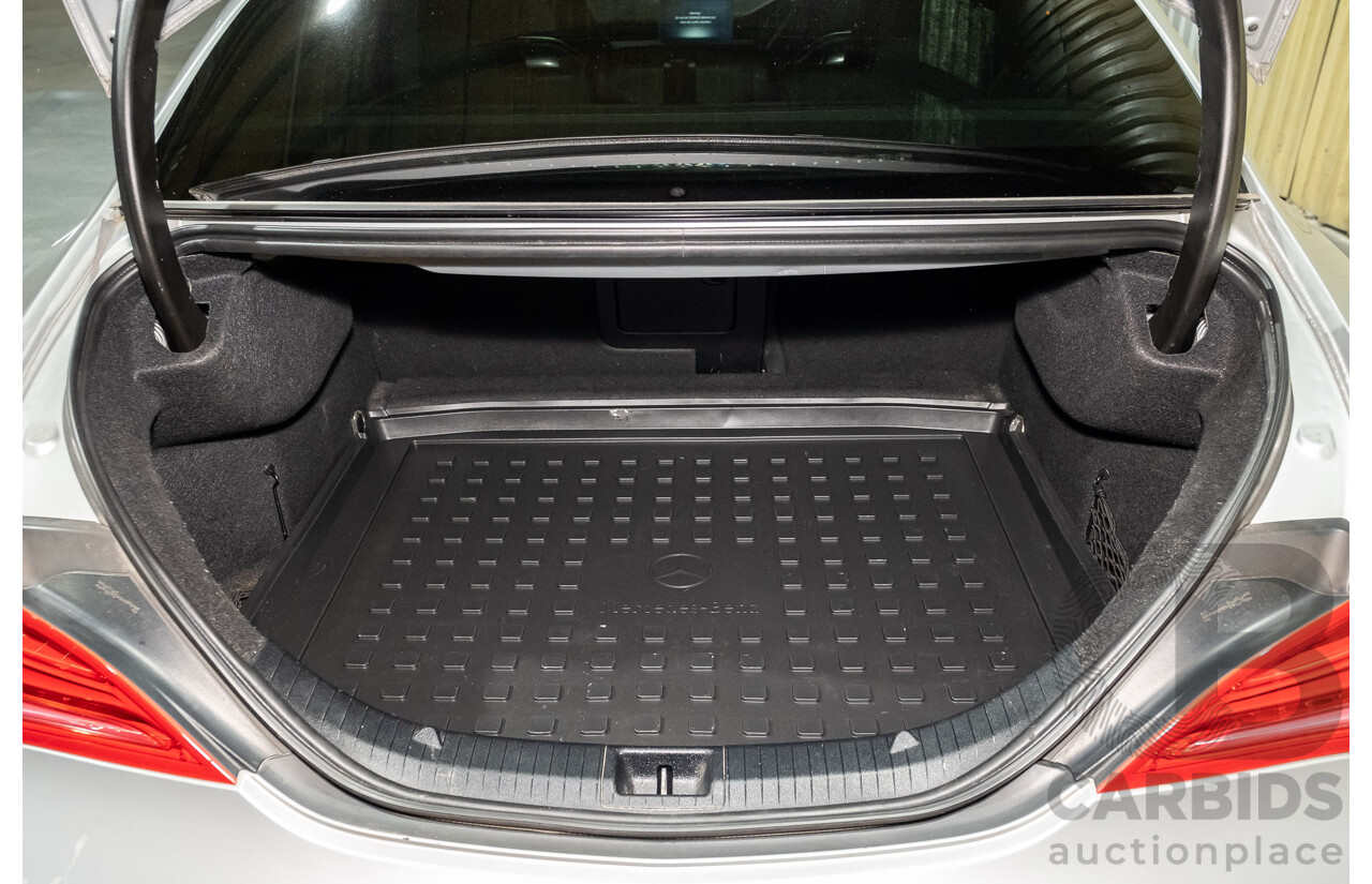 6/2015 Mercedes-Benz CLA 45 AMG 117 MY15 4d Coupe Silver 2.0L