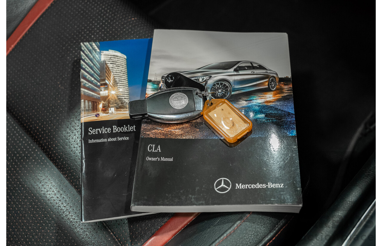 6/2015 Mercedes-Benz CLA 45 AMG 117 MY15 4d Coupe Silver 2.0L