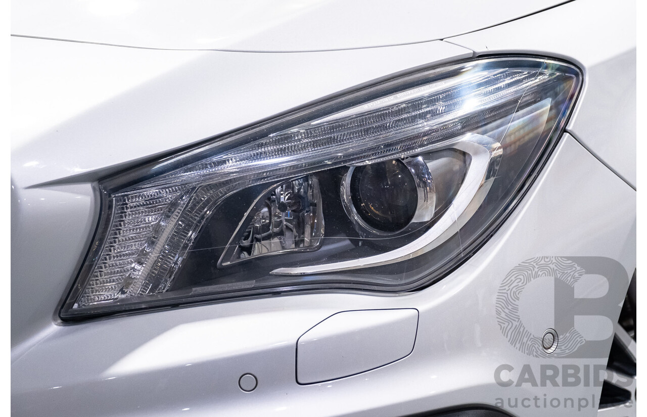 6/2015 Mercedes-Benz CLA 45 AMG 117 MY15 4d Coupe Silver 2.0L