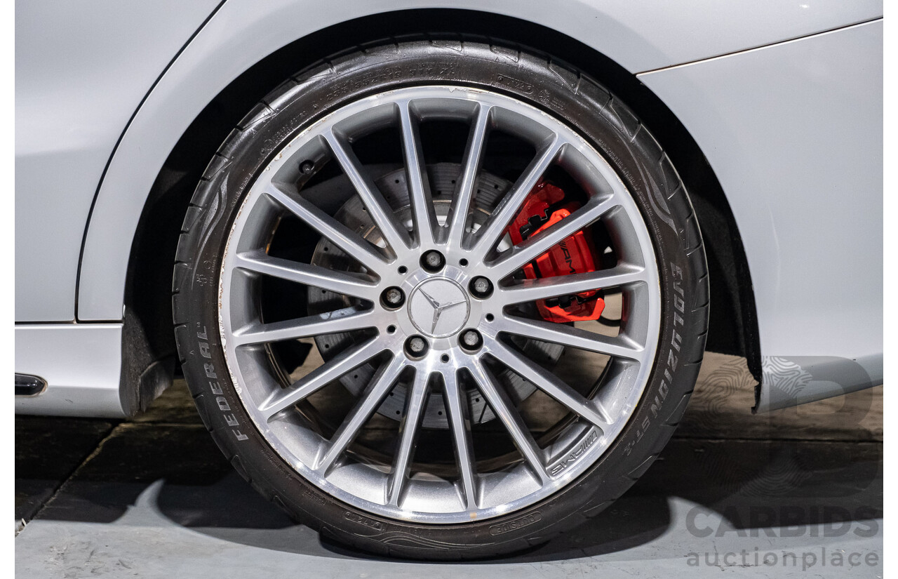 6/2015 Mercedes-Benz CLA 45 AMG 117 MY15 4d Coupe Silver 2.0L