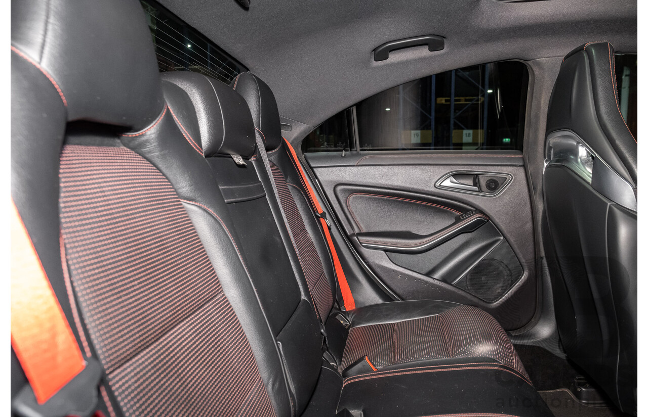 6/2015 Mercedes-Benz CLA 45 AMG 117 MY15 4d Coupe Silver 2.0L