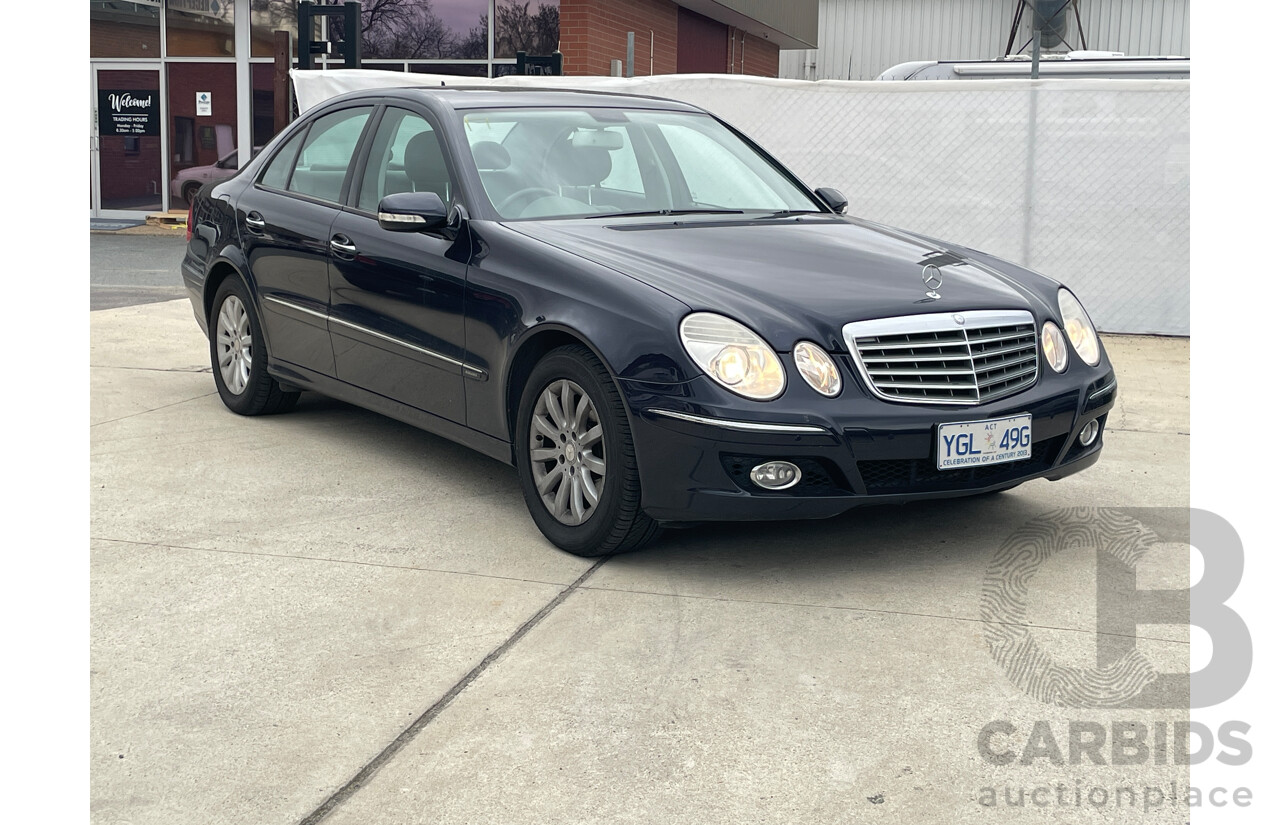 5/2009 Mercedes-Benz E280 Elegance 211 MY07 UPGRADE 4d Sedan Black 3.0L