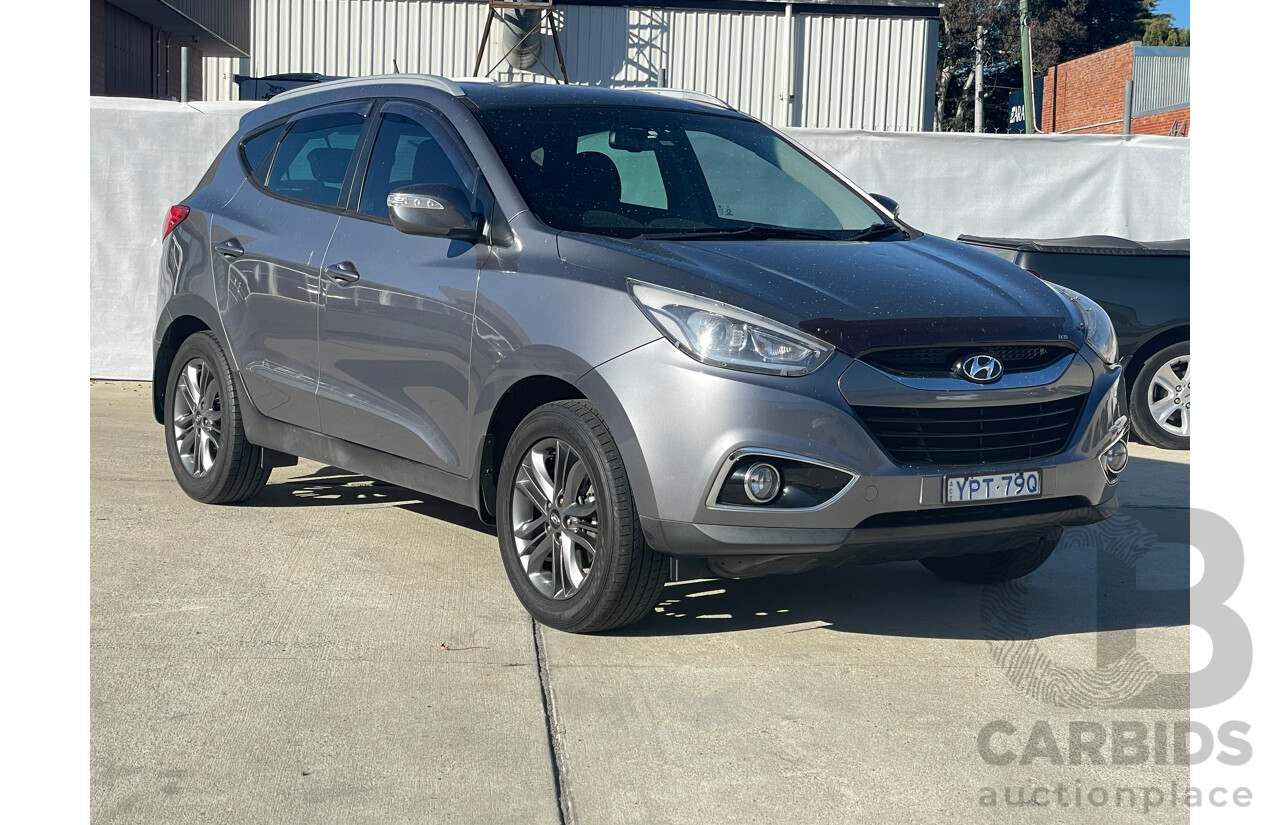 10/2014 Hyundai Ix35 Active (fwd) LM SERIES II 4d Wagon Grey 2.0L