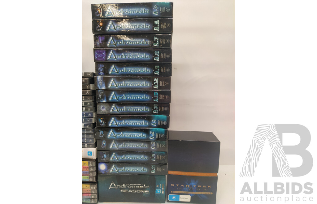 Mixed DVD and VHS - Lot of 64