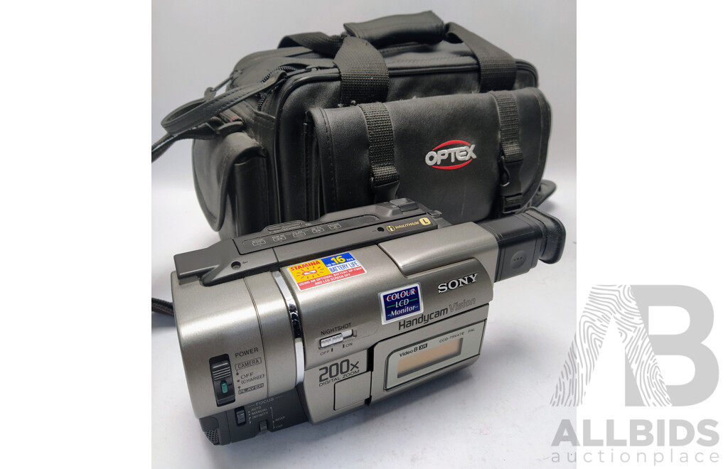 Sony HandyCam Vision Camcorder and Film