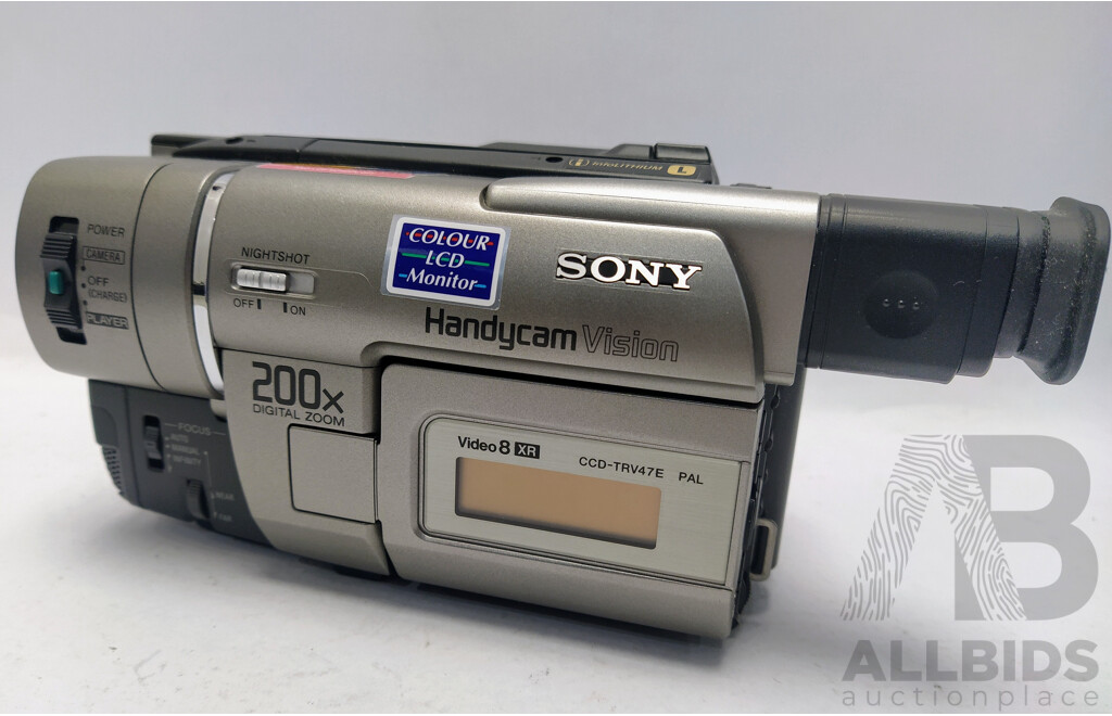 Sony HandyCam Vision Camcorder and Film