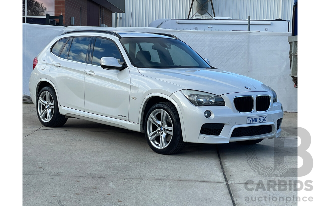 5/2012 BMW X1 Xdrive 20d E84 MY11 4d Wagon White 2.0L