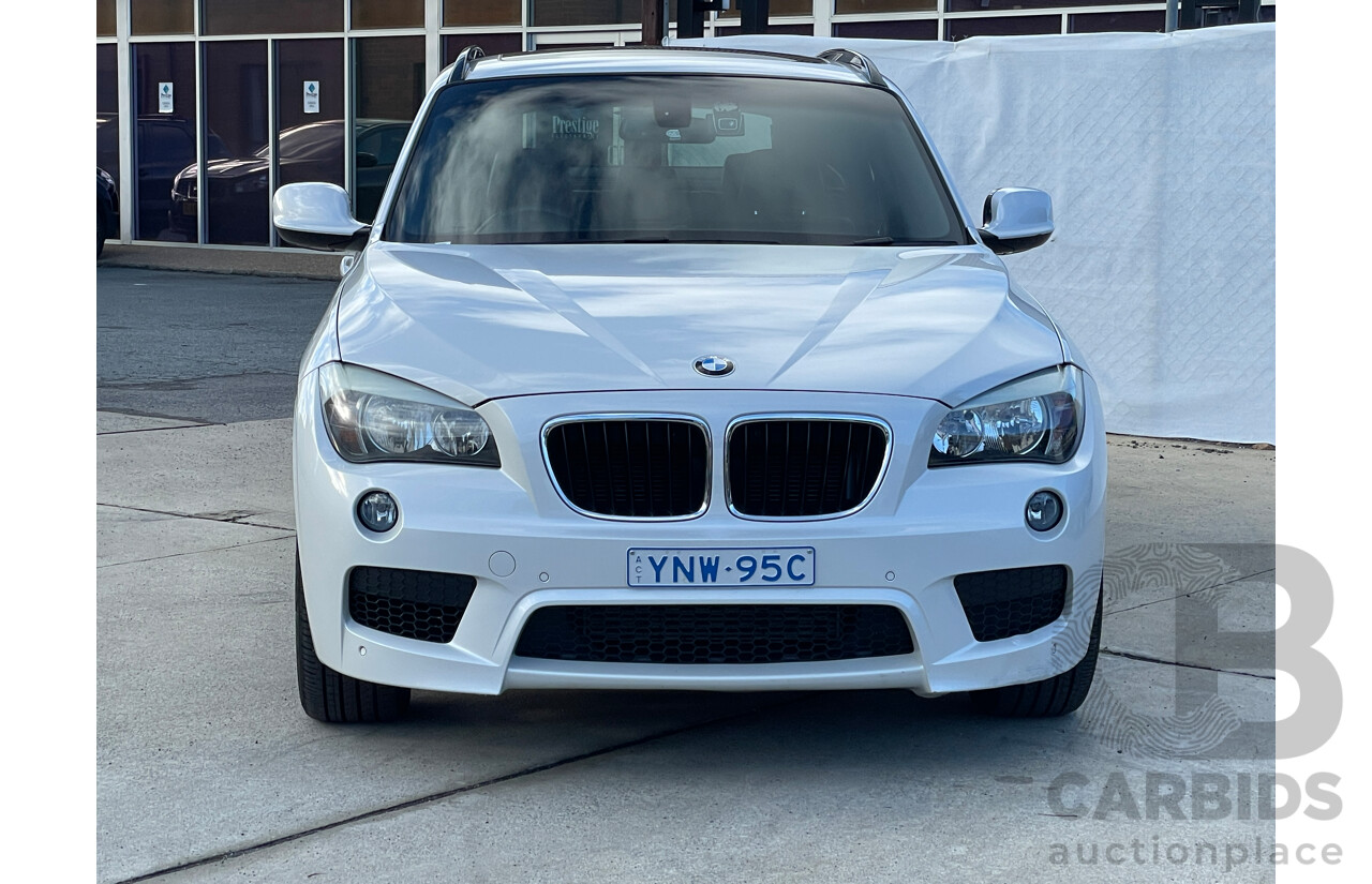 5/2012 BMW X1 Xdrive 20d E84 MY11 4d Wagon White 2.0L