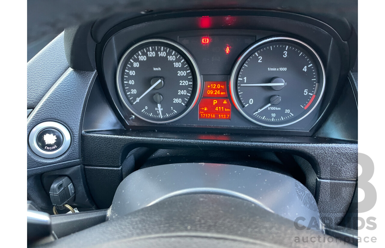 5/2012 BMW X1 Xdrive 20d E84 MY11 4d Wagon White 2.0L