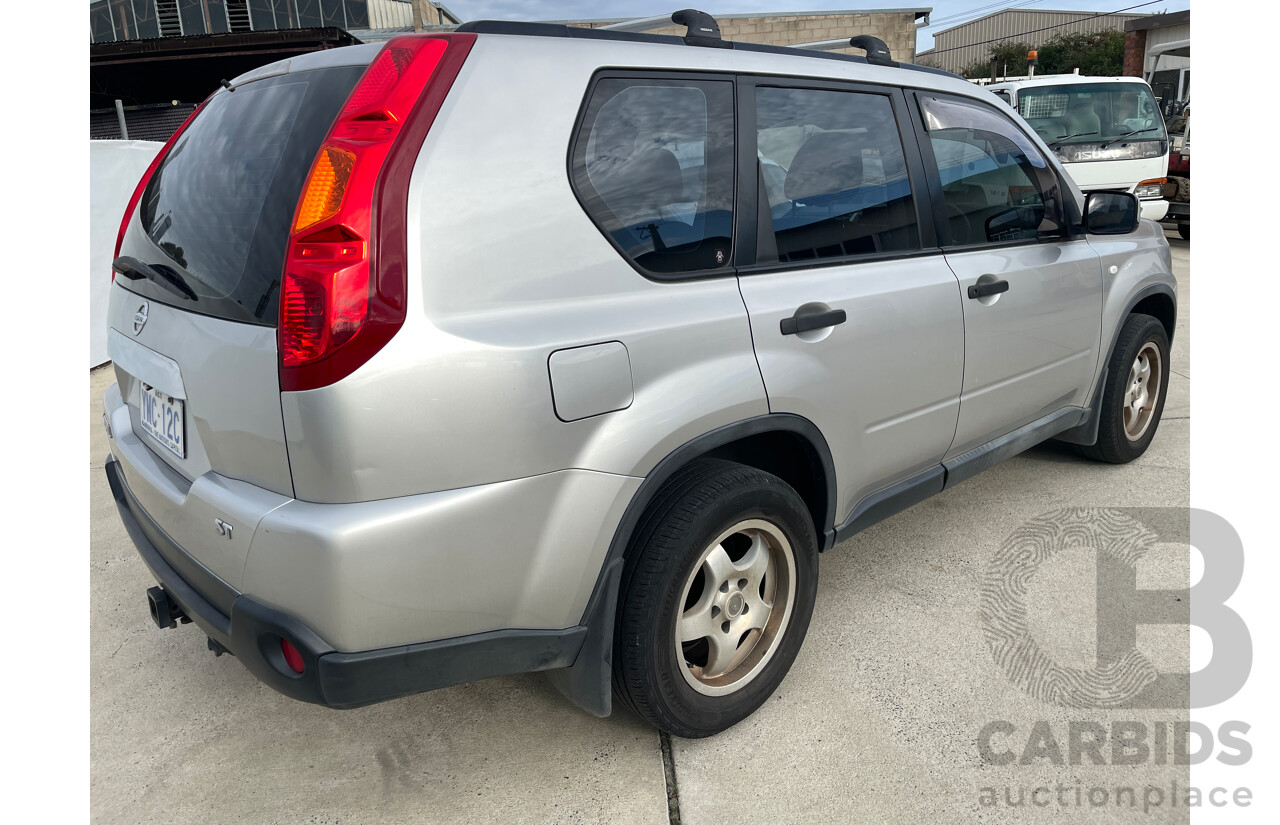 1/2009 Nissan X-Trail ST (4x4) T31 4d Wagon Silver 2.5L