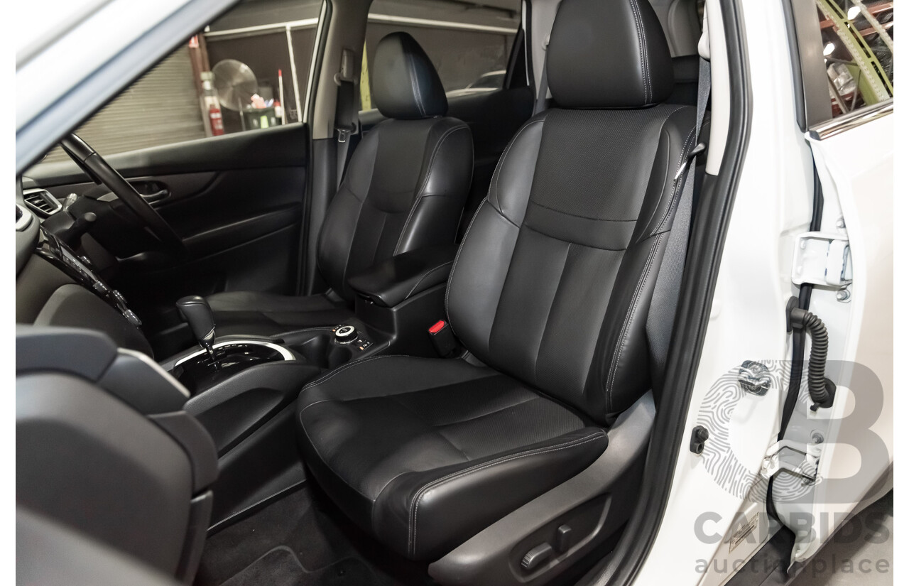 10/2015 Nissan X-Trail ST-L (4x4) T32 4d Wagon White 2.5L