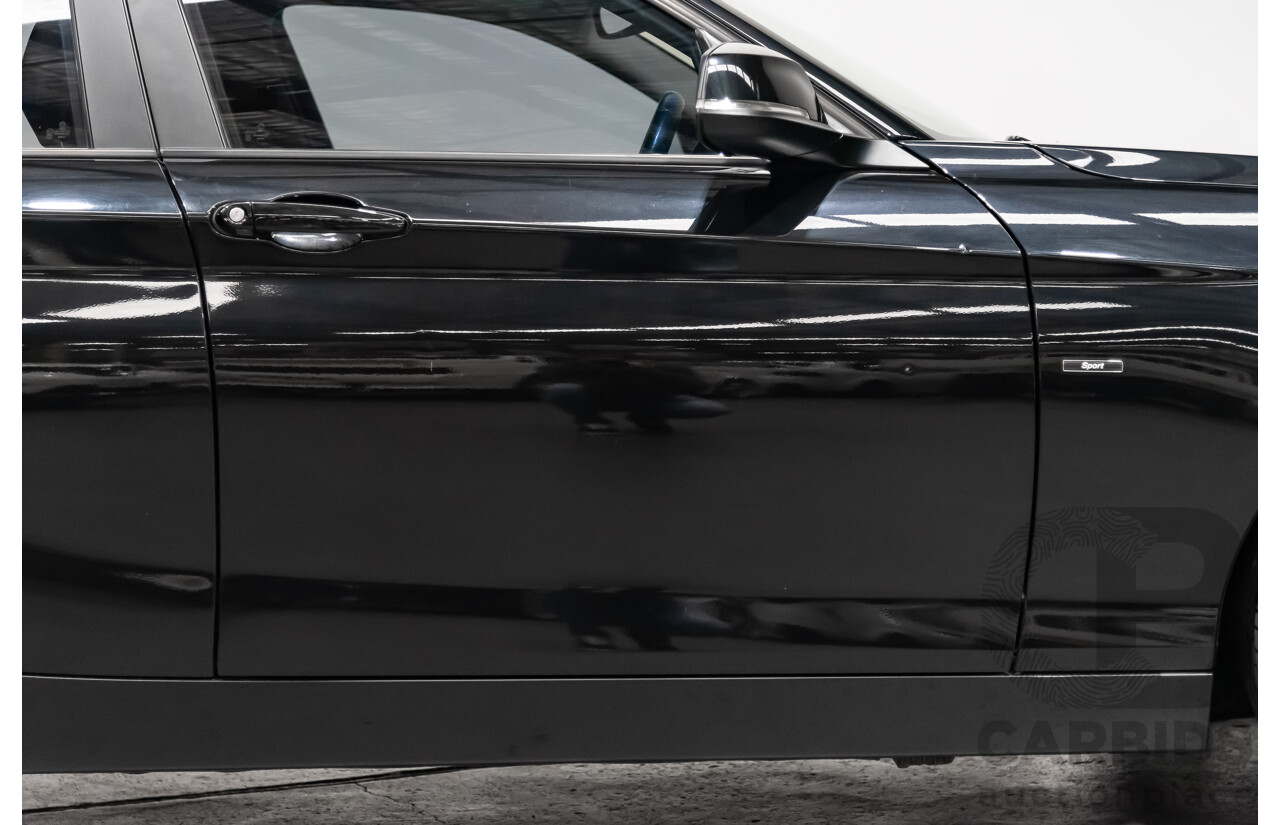 4/2014 Bmw 1 25i Sportline F20 MY14 5d Hatchback Black 2.0L