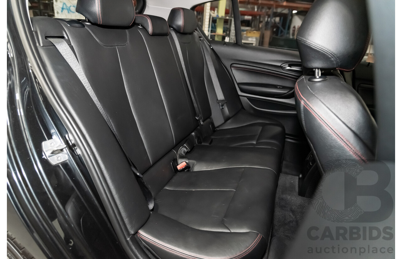 4/2014 Bmw 1 25i Sportline F20 MY14 5d Hatchback Black 2.0L