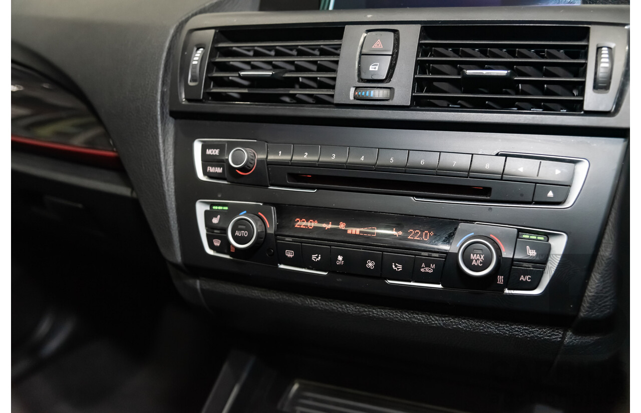 4/2014 Bmw 1 25i Sportline F20 MY14 5d Hatchback Black 2.0L