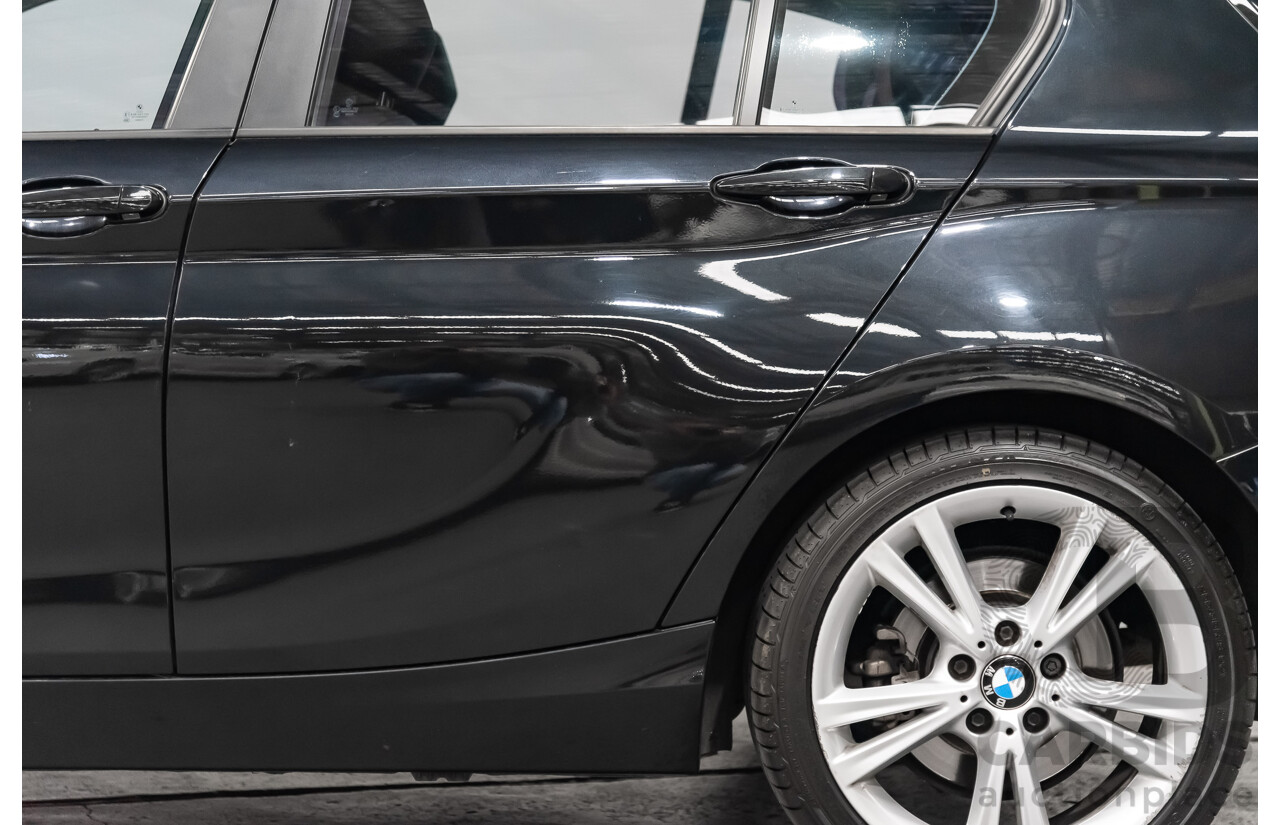 4/2014 Bmw 1 25i Sportline F20 MY14 5d Hatchback Black 2.0L