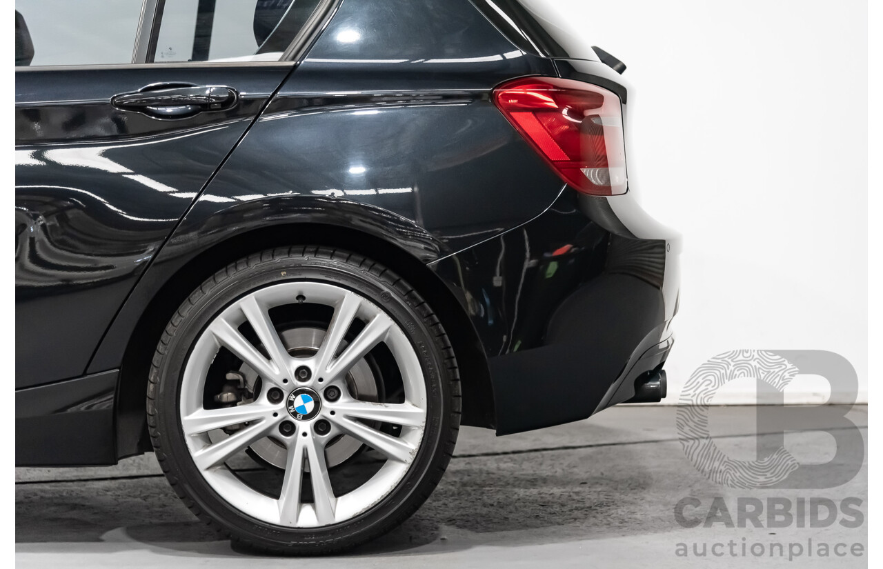 4/2014 Bmw 1 25i Sportline F20 MY14 5d Hatchback Black 2.0L