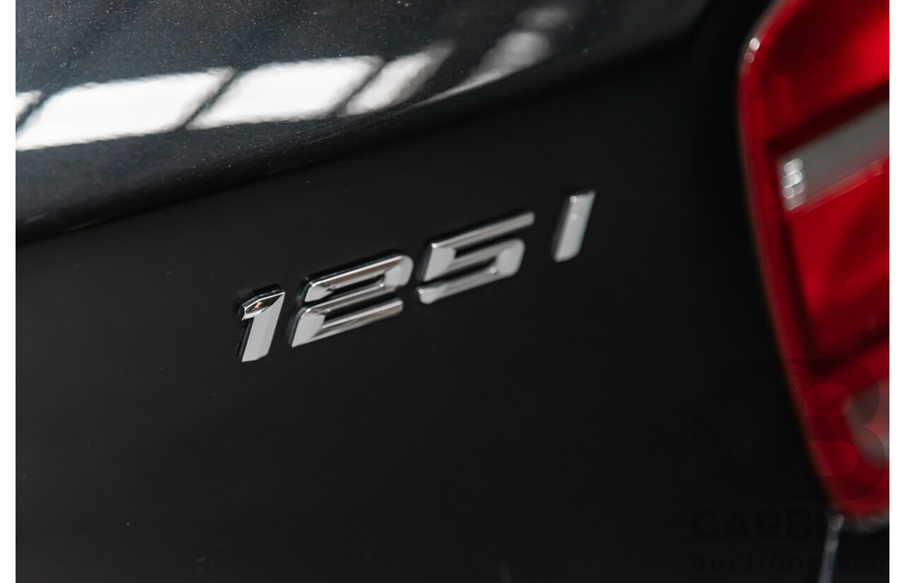 4/2014 Bmw 1 25i Sportline F20 MY14 5d Hatchback Black 2.0L